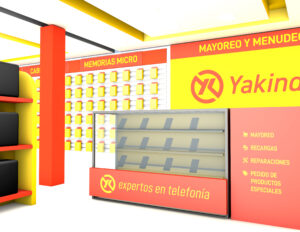 Diseño Interior para Retail Yakinda